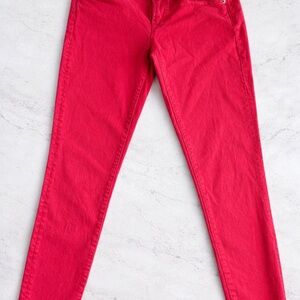 J. Crew Hot Pink Toothpick Jeans
